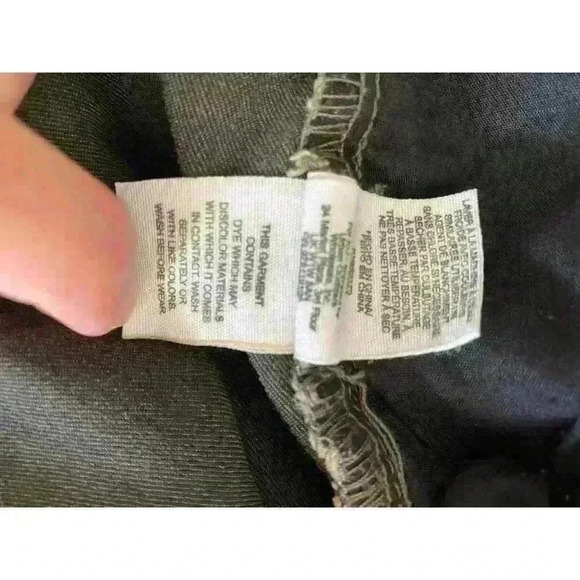 Free People Mid-Rise Skinny Jeans Distressed Gray Women size 30 - Picture 8 of 8